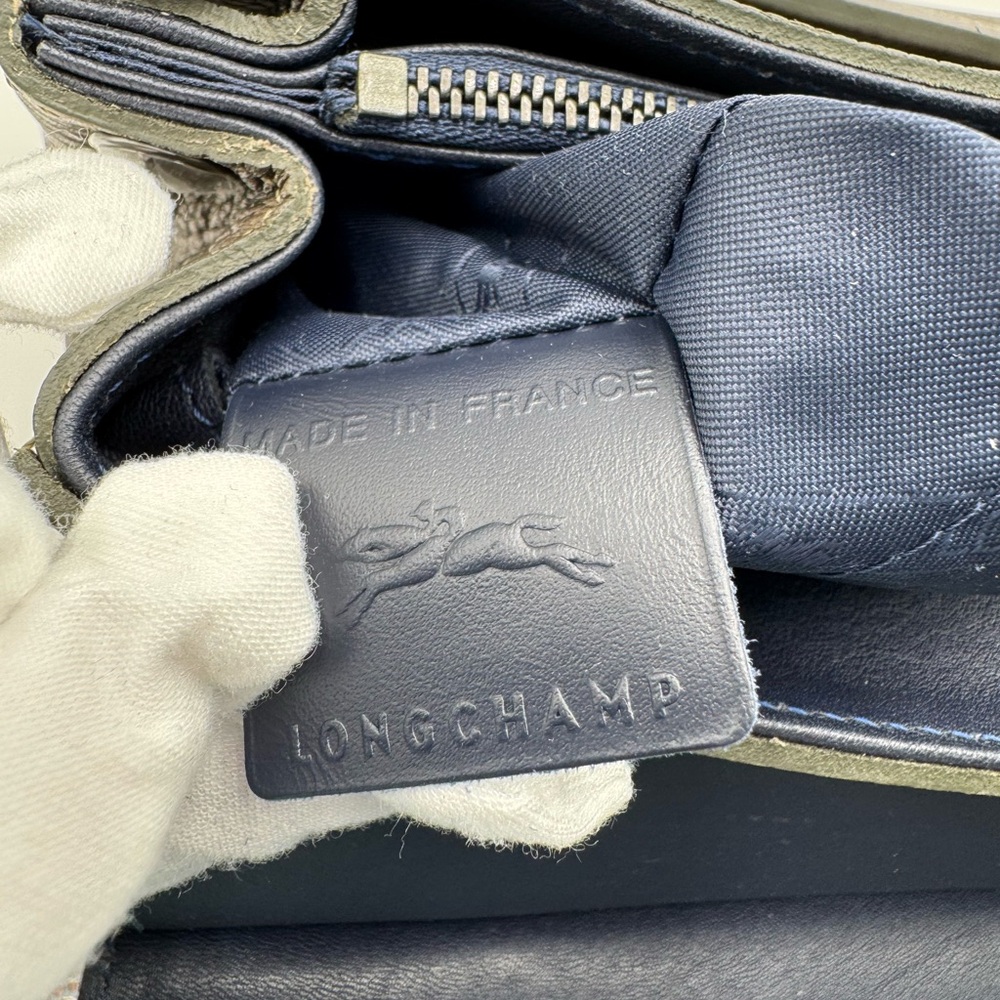 Longchamp Madeleine Leather Shoulder Bag - Picture 16 of 16